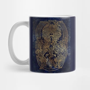 Harvest Moon Festival. Celestial Background. Mug